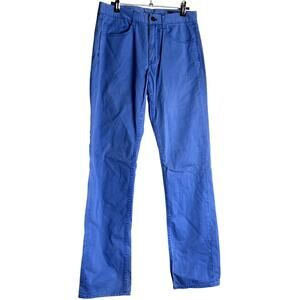 Vineyard Vines 5 Pocket Pant Men 28X32 Blue On The Go Preppy Country Golf Club